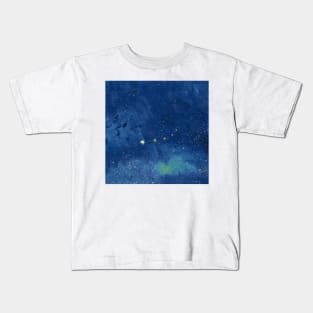 The starry sky Kids T-Shirt